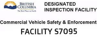 British Columbia Designated Inspection Facility, Commercial Vehicle Safety and Enforcement, Facility S7095